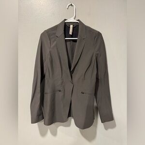 Athleta Interstellar Blazer in Grey Size 4